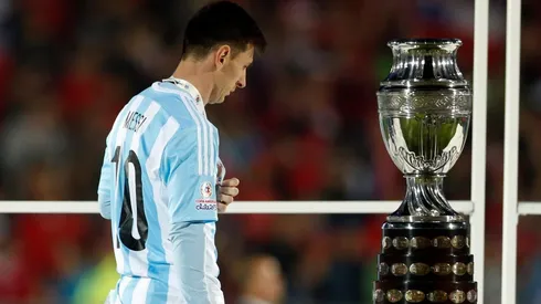 Lionel Messi no ha podido levantar ningún título a nivel adulto con Argentina.
