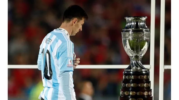 Lionel Messi no ha podido levantar ningún título a nivel adulto con Argentina.
