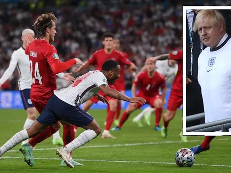 Acusan que penal de Inglaterra fue un favor de la UEFA a Boris Johnson