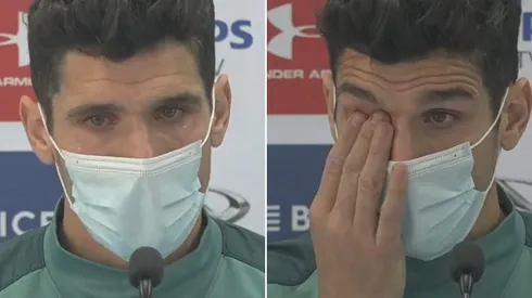 Dituro no pudo contener las lágrimas ante su partida de la UC.