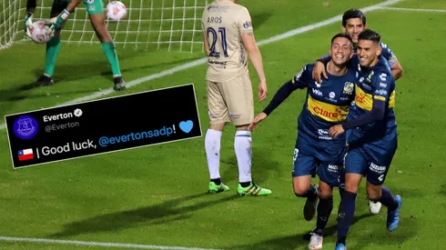 Everton recibe el apoyo desde Inglaterra para el choque en Copa Chile
