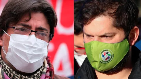 Daniel Jadue y Gabriel Boric