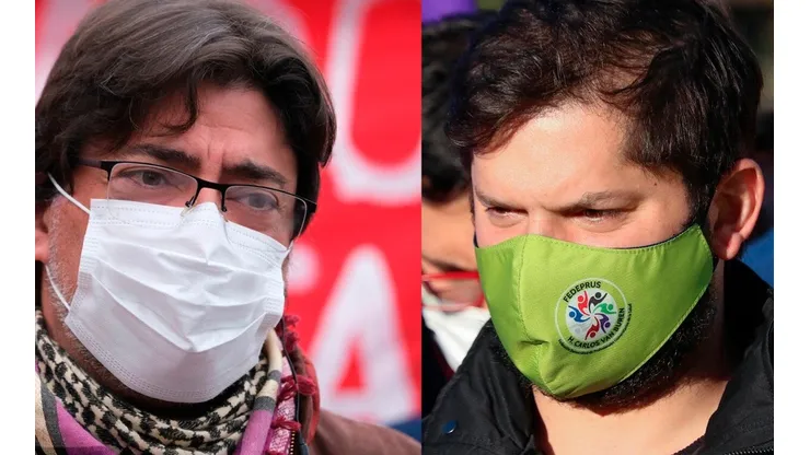 Daniel Jadue y Gabriel Boric