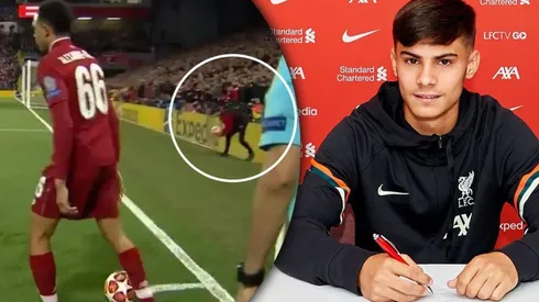 Oakley Cannonier ya es profesional tras ayudar al Liverpool a ser campeón de Champions League como pasapelotas.