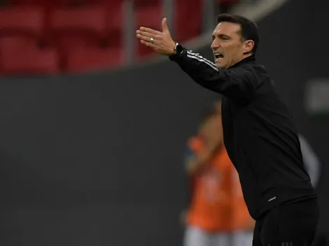 Scaloni termina enojado la conferencia por pregunta "mufa"