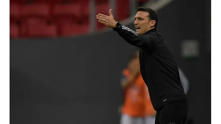 Scaloni se molestó