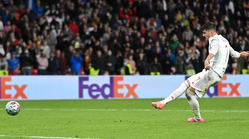 Luis Enrique respalda el nivel de Morata en la Eurocopa.