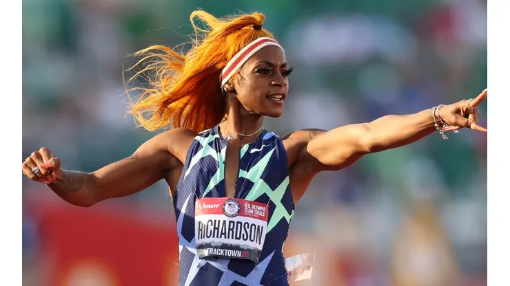 Sha' Carri Richardson era candidata al oro olímpico en los 100 metros planos.