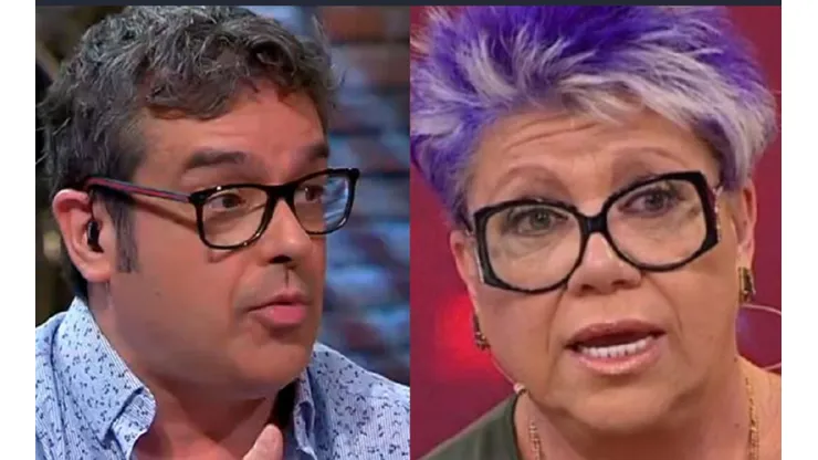 El periodista habló sobre su relación con la ex panelista de Mega.
