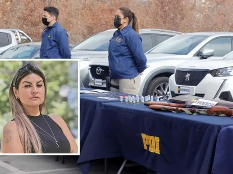 Hermana de Paredes detenida por integrar banda de robo de autos