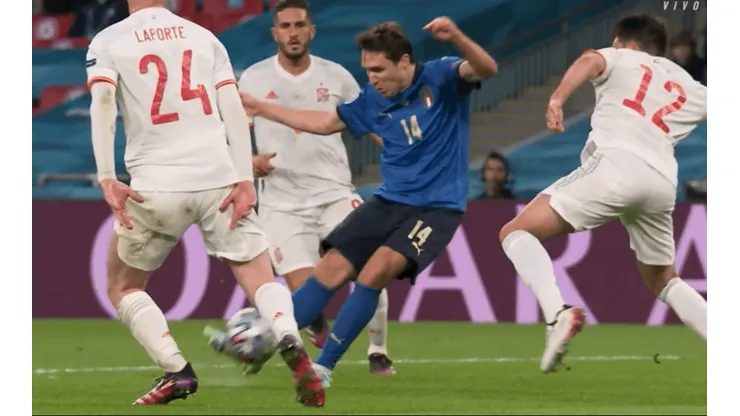 Chiesa anotó un golazo y pone a Italia en la final de la Euro 2020