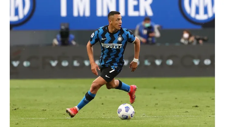 Alexis Sánchez terminó la última temporada con el título de la liga italiana, siete goles y seis asistencias en Inter de Milán