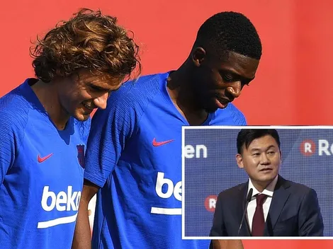 Sponsor japonés del Barcelona reclama por racismo de Dembélé