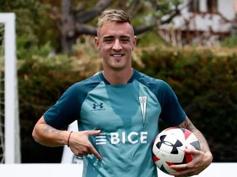 Astaburuaga motivado para enfrentar a Palmeiras y Colo Colo