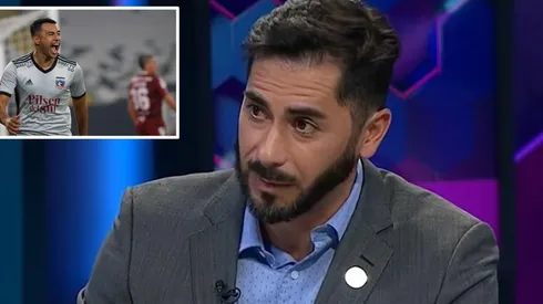 El ex U de Chile aplaudió a Iván Morales y Gustavo Quinteros.