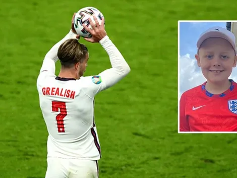 Jack Grealish se viste de héroe por un niño con leucemia