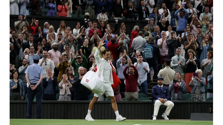 Federer entró a la ronda de los ocho mejores en Wimbledon