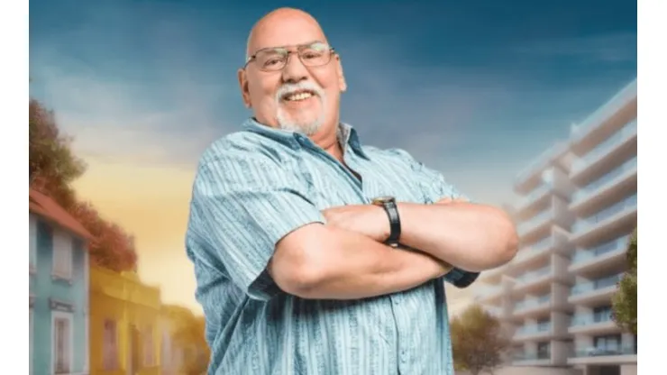 José Secall en una imagen promocional de la teleserie Gemelas, de Chilevisión.