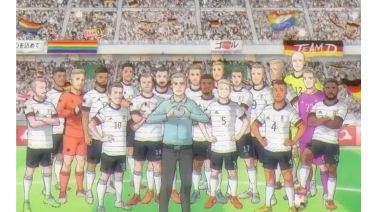 Kuntz y sus dirigidos emularon a Captain Tsubasa para anunciar el equipo olímpico.