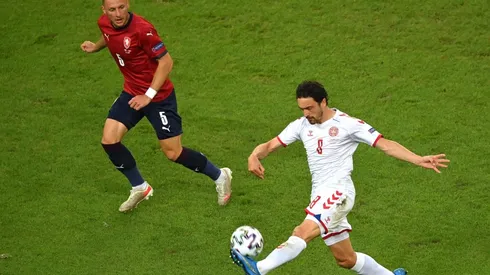 Thomas Delaney y su problema para diferenciar camisetas: es daltónico.