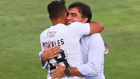 Iván Morales pasa un gran momento y Gustavo Quinteros ha sido un gran apoyo para él en Colo Colo.