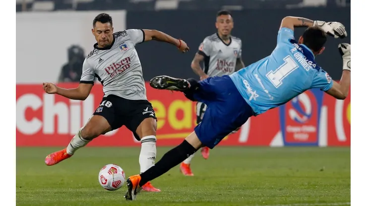 Iván Morales lleva nueve goles en la presente temporada y se encamina a romper todos los registros de su carrera en Colo Colo