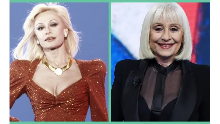 El antes y el después de Rafaella Carrá