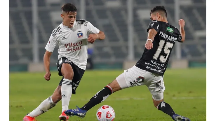 Colo Colo ante Palestino en su partido caliente por el Campeonato Nacional. Ahora repetirán en Copa Chile por los cuartos de final.