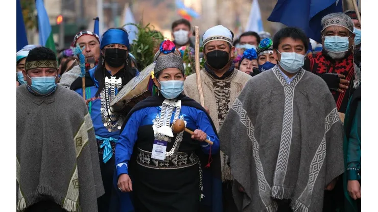 Loncóon es la presidenta de la Convención Constitucional representando al pueblo Mapuche