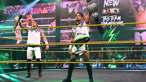 MKS, campeones en pareja de NXT.