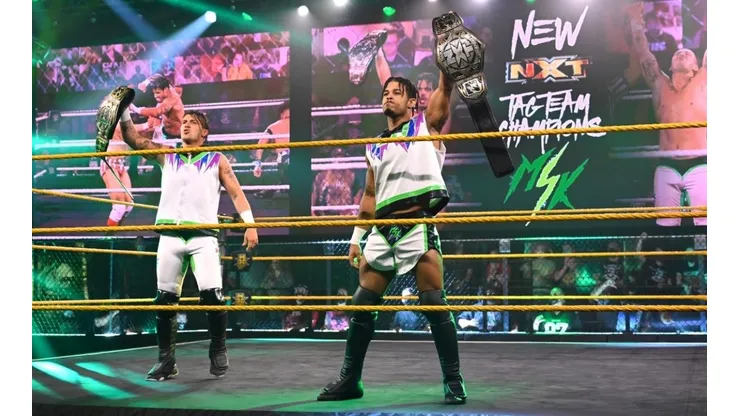 MKS, campeones en pareja de NXT.