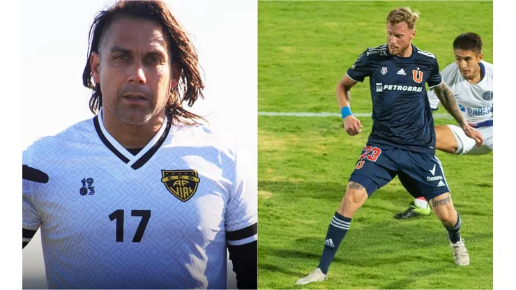 Arturo Sanhueza aprovechó de lanzarle una broma pesada a Thomas Rodríguez en la derrota de Universidad de Chile ante Fernández Vial