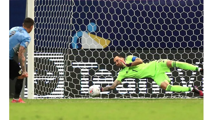 Ospina fue la gran figura de Colombia ante Uruguay