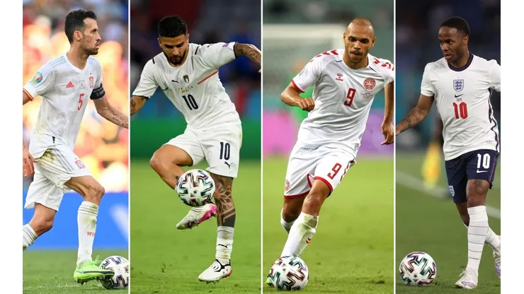 España, Italia, Dinamarca e Inglaterra clasificaron a semifinales.