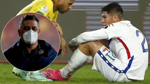 Palacios fue criticado tras la derrota de Chile ante Brasil