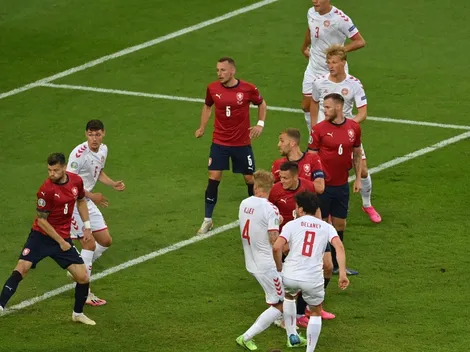 Dinamarca arranca con todo y le saca ventaja a República Checa