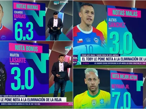 Toby Vega le pone un 3,0 a Alexis y Lasarte contra Brasil