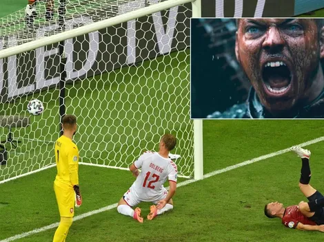 Ivar el Deshuesado la rompe alentando a Dinamarca en la Euro