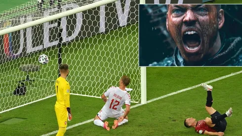 El actor de Vikings recordó la batalla de York para alentar a los daneses en la Eurocopa.