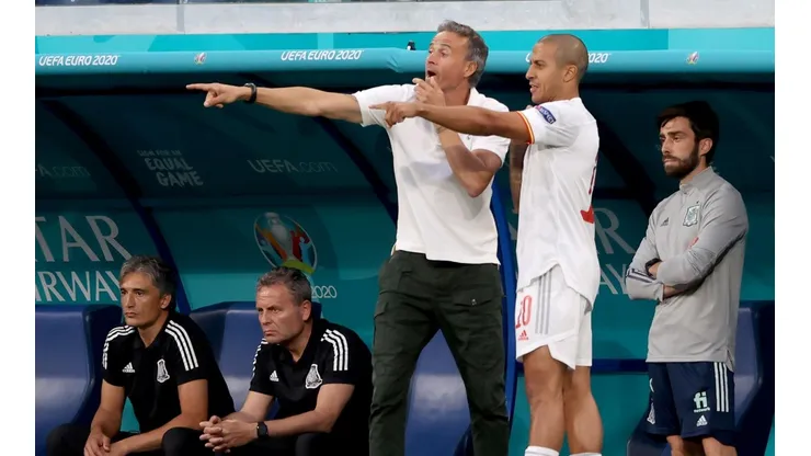 Luis Enrique demostró toda su confianza en su plantilla.