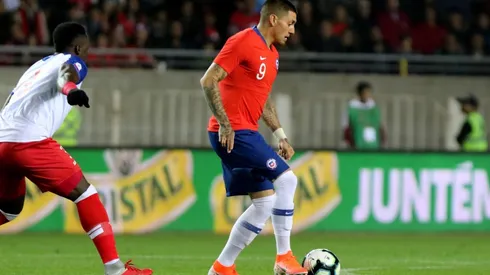 Nicolás Castillo explotó contra el arbitraje de la Copa América.