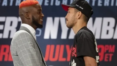 Chris Colbert y Tugstsogt Nyambayar se vieron por última vez las caras antes de subirse al cuadrilátero.