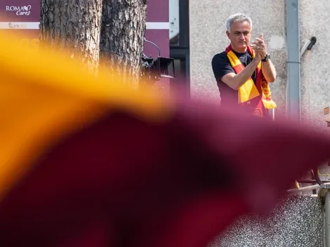 Locura total en Roma con Mourinho en su primer día