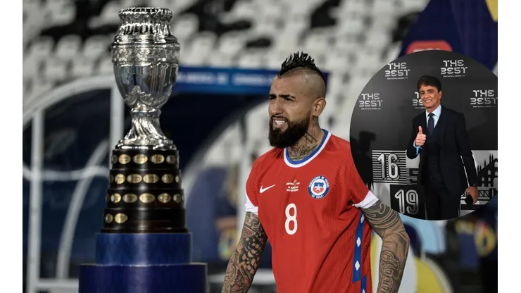 Bebeto alaba el nivel de Vidal en la selección chilena