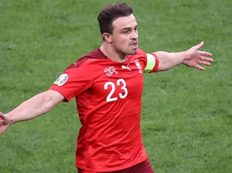 Shaqiri y el gol de Suiza para el 1-1 contra España