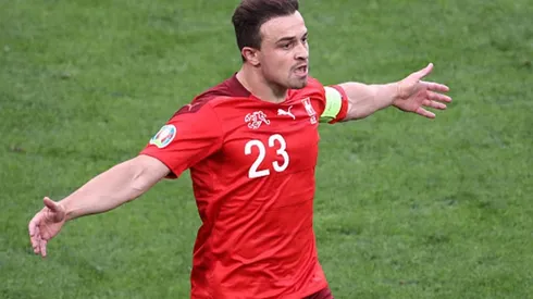 Xherdan Shaqiri puso el 1-1 parcial de Suiza contra España en la Euro 2020.