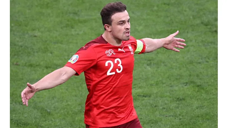 Xherdan Shaqiri puso el 1-1 parcial de Suiza contra España en la Euro 2020.