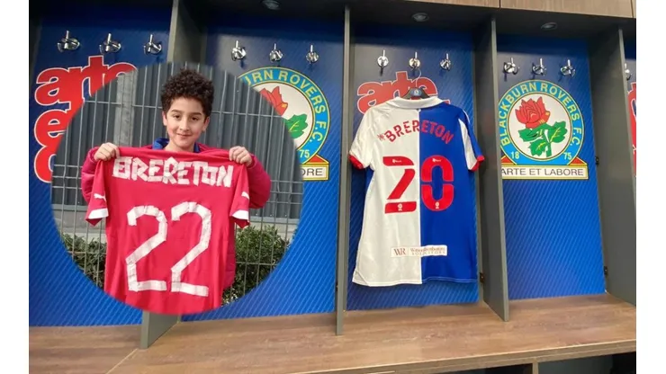 Blackburn Rovers le regalará la 20 de Ben Brereton a Cristóbal.
