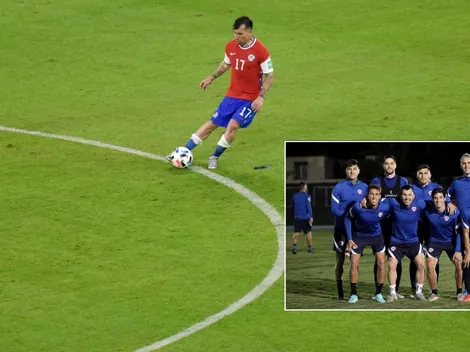 Medel la rompe juntando a todos los Cruzados de La Roja
