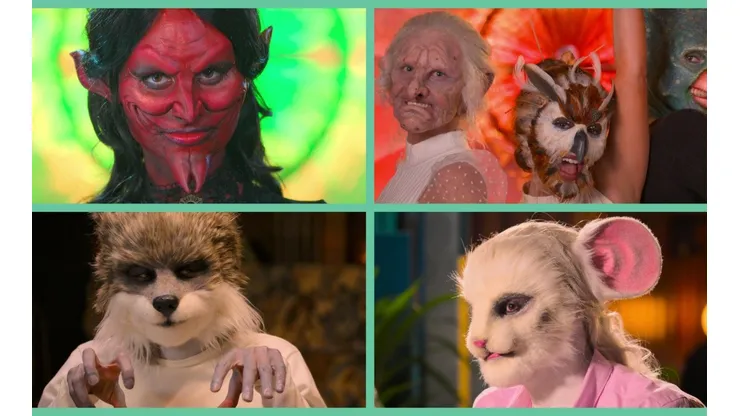Algunos de los maquillajes que utilizarán los participantes de Amor a primera Bestia.